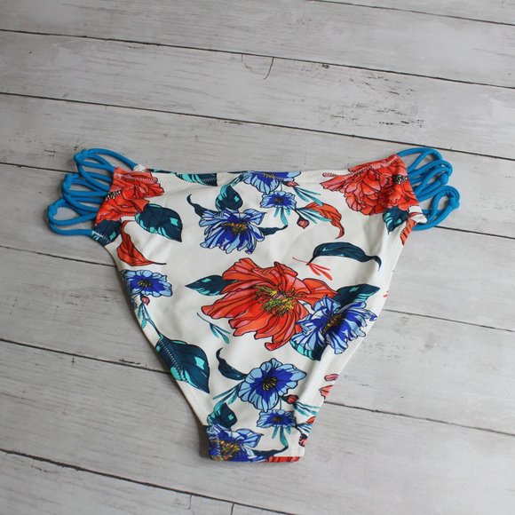 Cupshe Women's Swim Top High Waist Bikini Bottoms Size L Swimsuit Lot - Picture 6 of 9